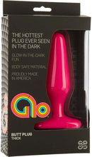 Load image into Gallery viewer, Doc Johnson Glo Thick anal plug – Pink
